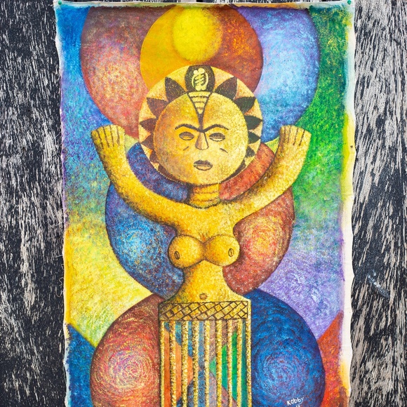 Akua'ba Painting